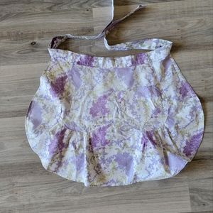 Vintage Lilac Print Apron